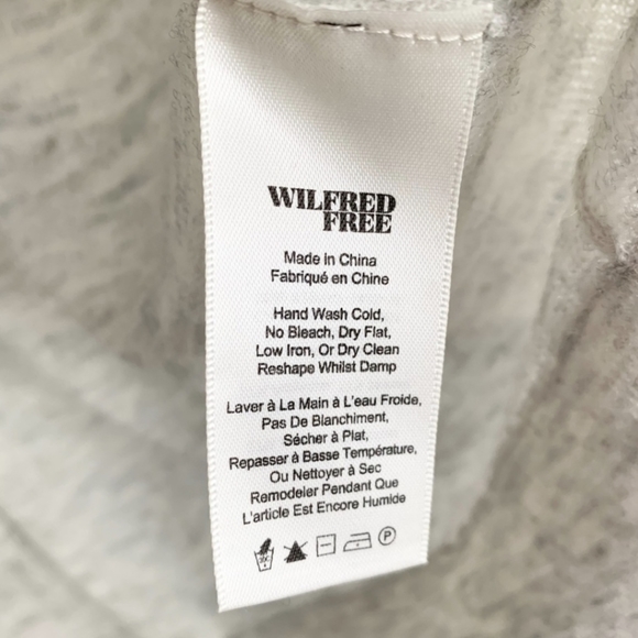 Aritzia Wilfred Aronson Grey Wool/ Mohair Cardigan - Picture 9 of 10